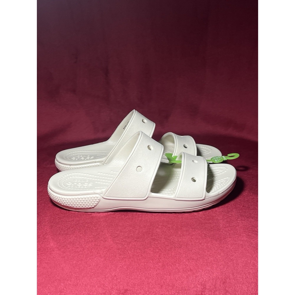 CROCS Classic Slide Sandals Color Bone Unisex Size Men's 6 Women 8